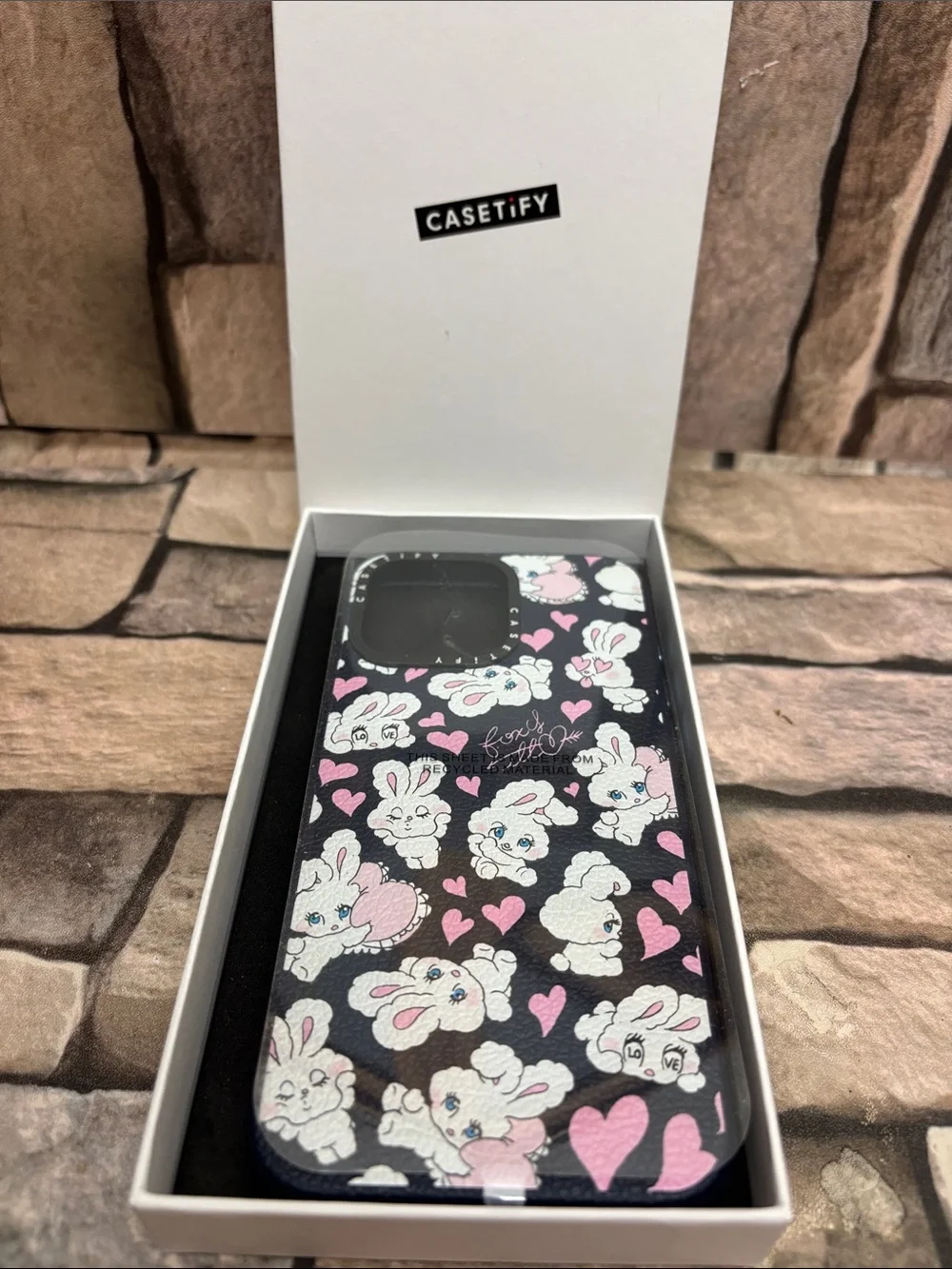 CASETiFY phone case in the Sweetheart Mix design for 15 pro max